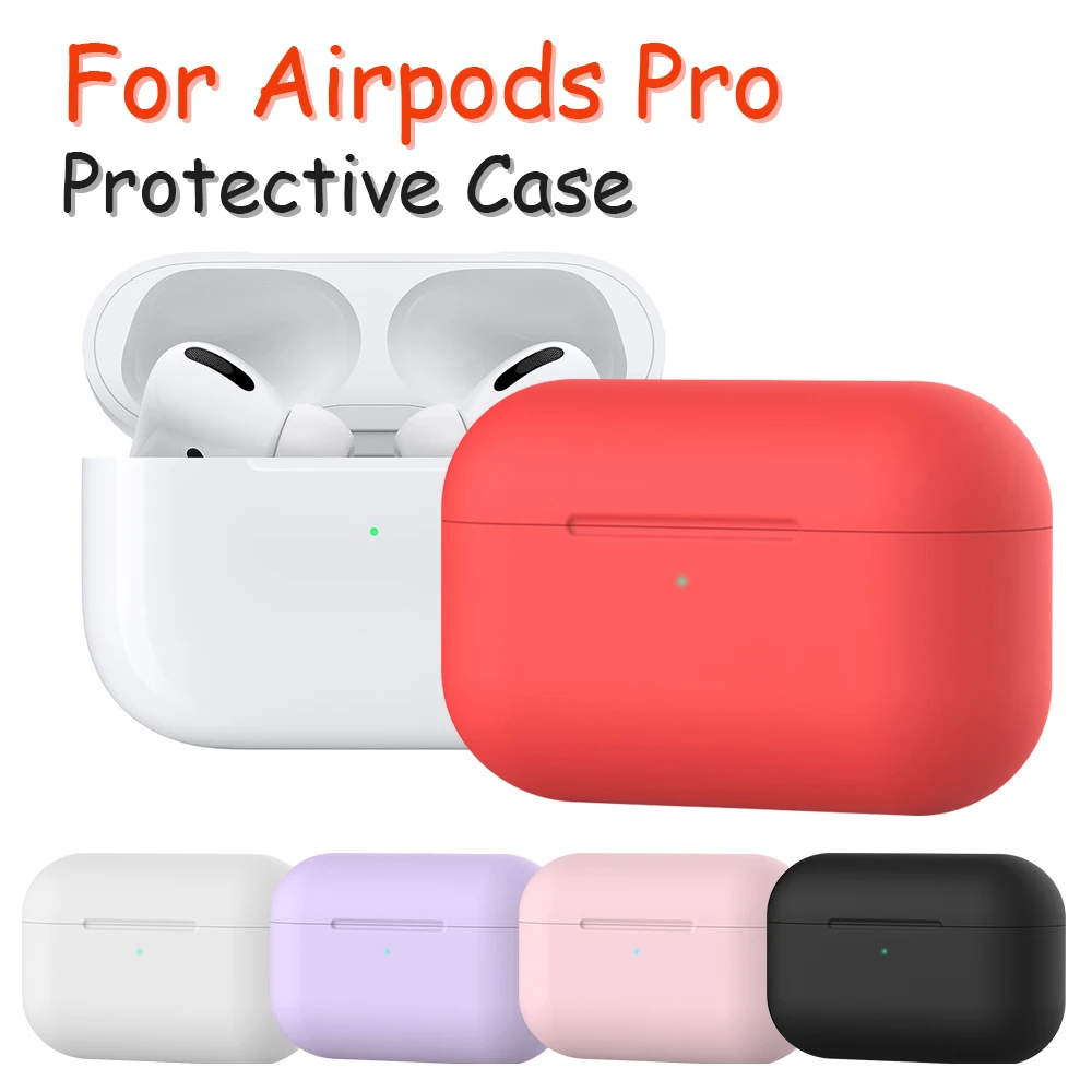 1 комплект, силиконовый чехол для Apple Airpods Pro, чехол для наушников Airpods 3 pod Pro, защитный чехол, аксессуар для гарнитуры