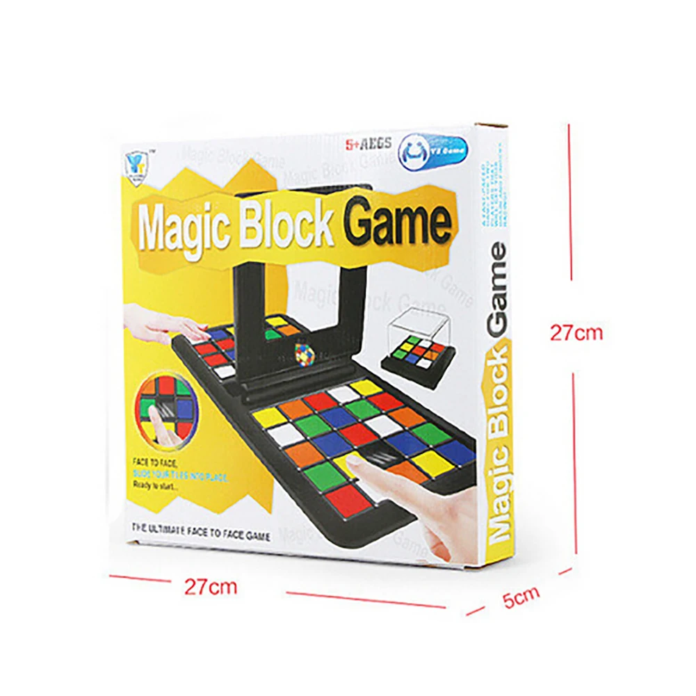 Colorful Kids Children Early Learning Educational Puzzle Blocks Funny Table Game Interactive Desk G