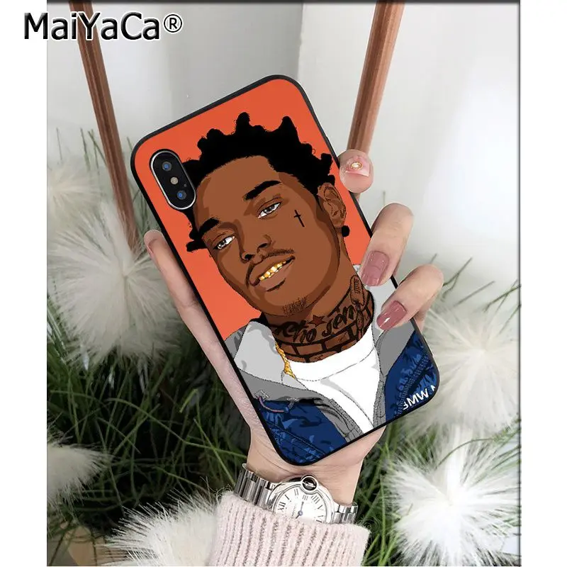 MaiYaCa Kodak Black Rapper High Quality Silicone Phone Case for iPhone 11 pro XS MAX 8 7 6 6S Plus X 5 5S SE XR SE2020