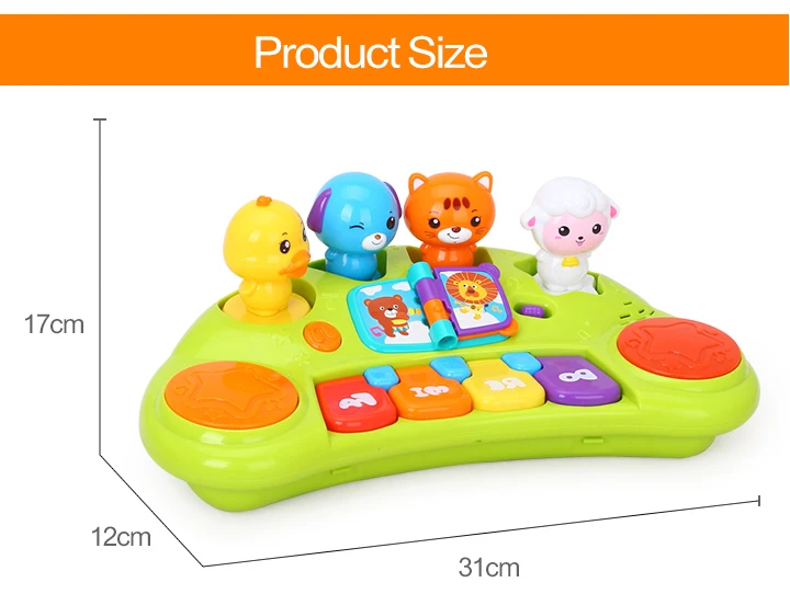 HOLA TOYS 2103A Детские обучающие и обучающие электронные игрушки Музыкальные для детей Подарки