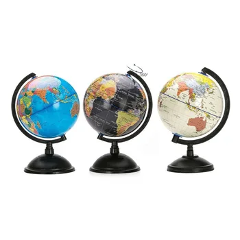 20cm globus Ocean globus Map z obrotowym stojakiem geografia edukacyjna zabawka zwiększa wiedzę o ziemi i geografii tanie i dobre opinie CN (pochodzenie) Globe Approx 20cm 7 87 English