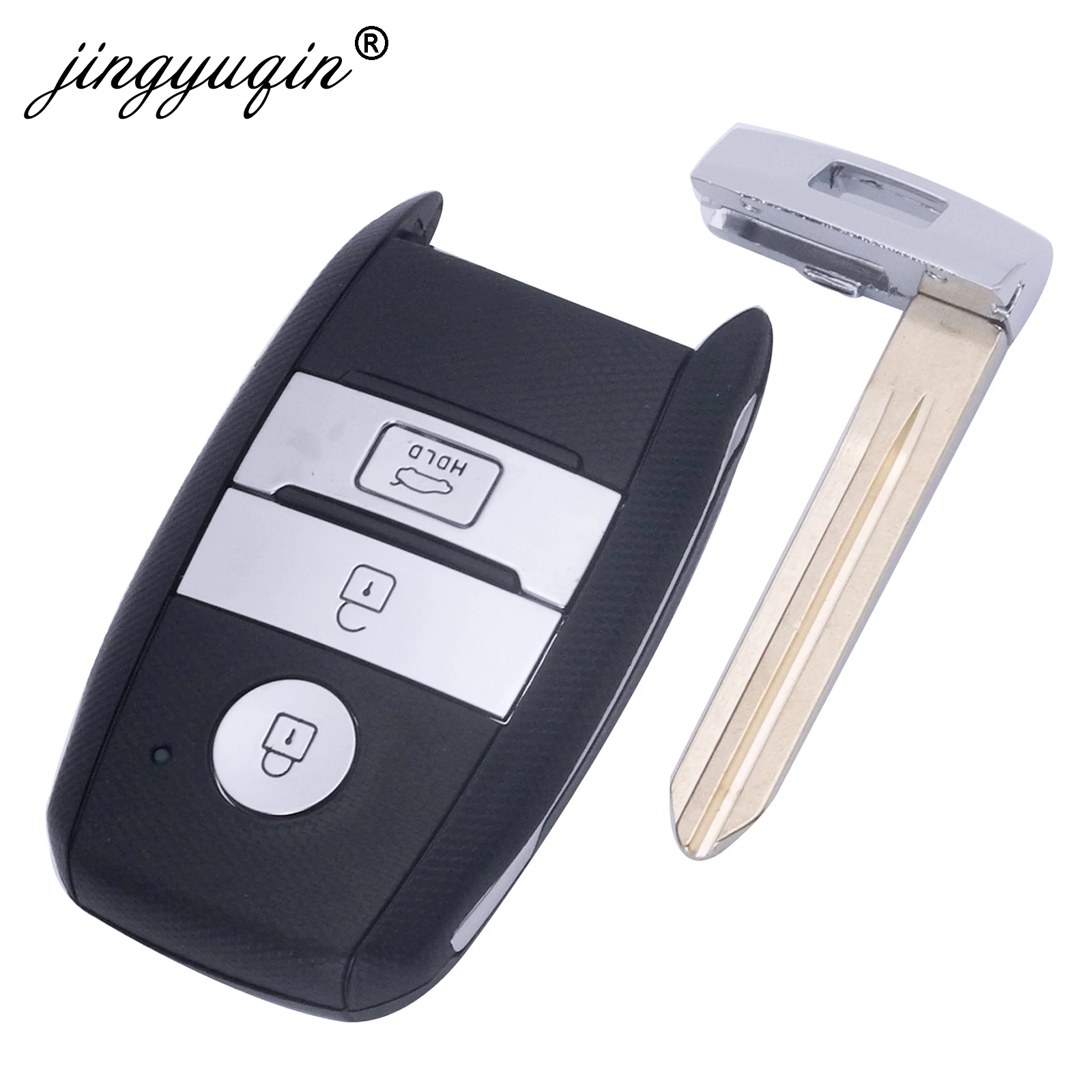 Jingyuqin 5 шт./лот Интеллектуальный Автомобильный ключ дистанционного управления подходит для KIA K4 после года ID47 чип 433 МГц