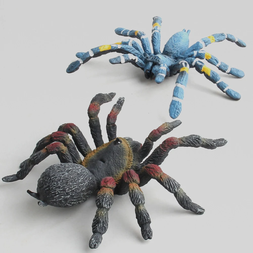 Реалистичная 3D Паук дикая модель насекомого шалость Хэллоуин реквизит для фокусов детская игрушка подарок мини кукла Фигурка игрушка подарок