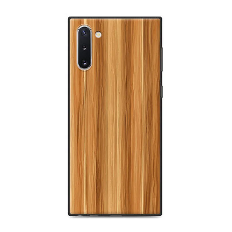 Для samsung Galaxy Note 10 чехол Note10 Pro plus Note10+ задняя крышка полная защита чехол Дерево камень стиль для samsung Note10+ 5G