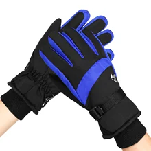 Уличные перчатки для лыжного спорта водонепроницаемые ветрозащитные дышащие зимние теплые перчатки для сноуборда, катания на лыжах, сноуборде, верховой езды, пеших прогулок