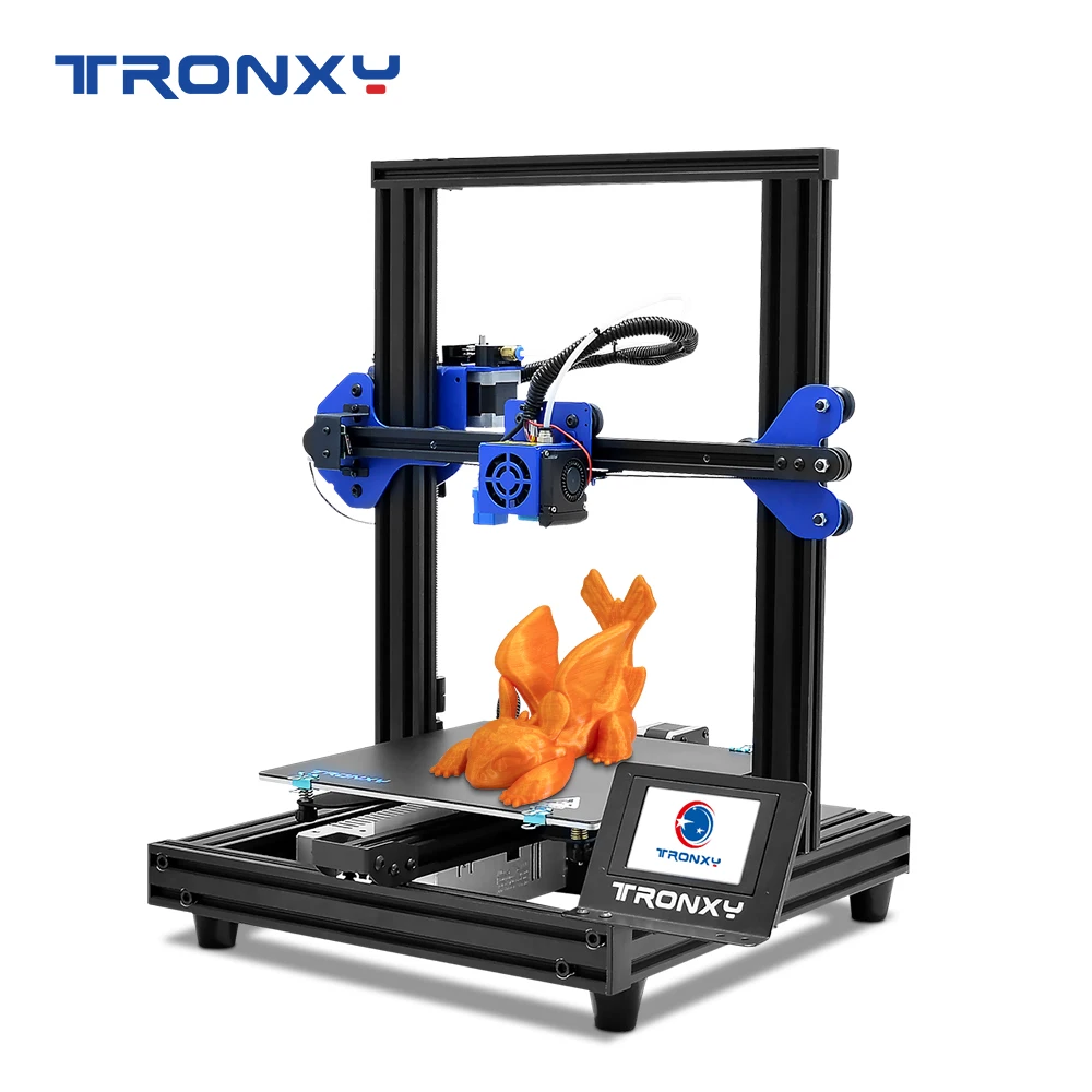 2020 Простой 3D принтер Tronxy XY 2 PRO высокоточный экструдер с сенсорным экраном
