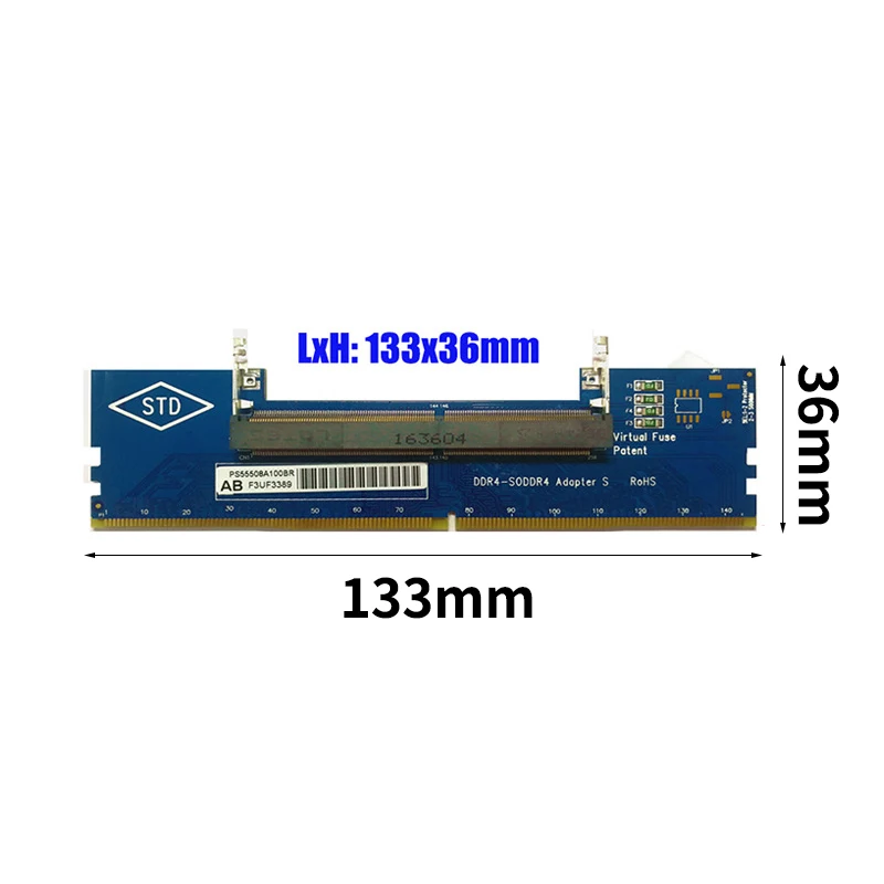 Ноутбук DDR4 ram память для рабочего стола конвертер адаптер карта 260P до 288P поколение памяти Riser карта тест специальная карта
