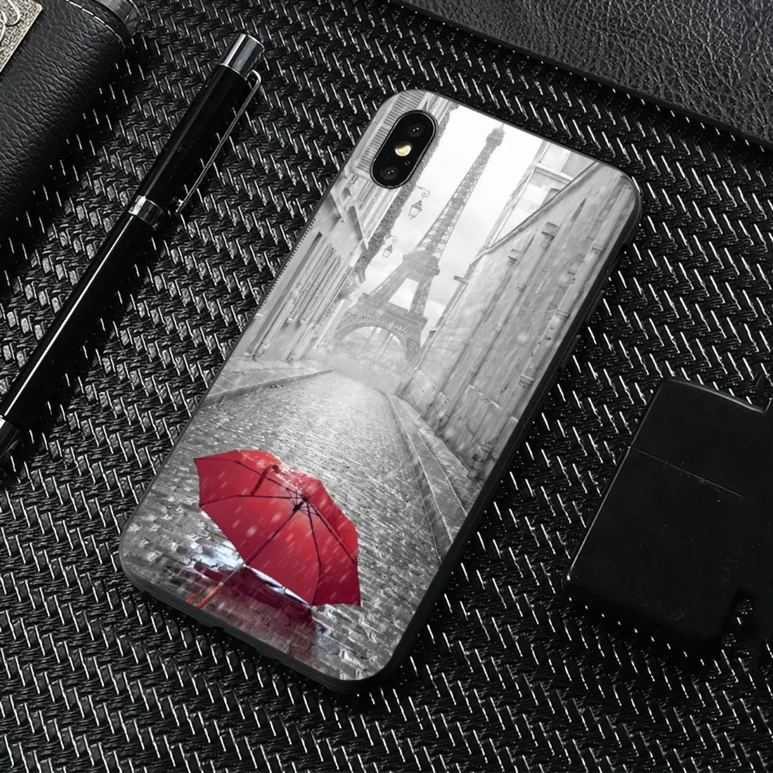 Милый силиконовый чехол для телефона Love Paris Eiffel tower Samsung Galaxy Note 2 3 4 5 8 9 S2 S3 S4 S5 Mini S6 S7