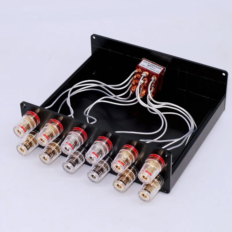 Hifi Grade Audio Switcher Amplificador Alto-falante Switch Converter Entradas Saída em Amplificadores Dy2h1 - Image 2