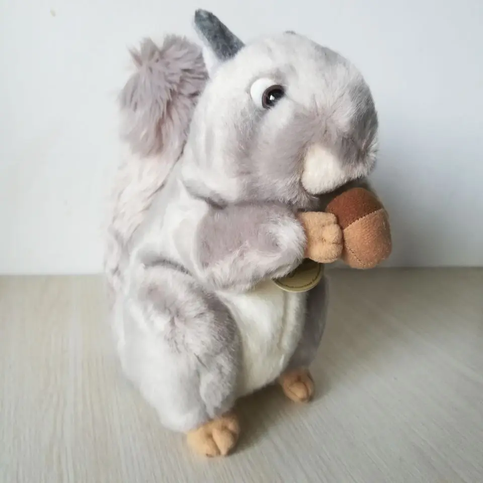 

lovely cartoon squirrel about 22cm plush toy soft doll Christmas gift s2419