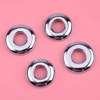 

Chrome Style 4Pcs ABS Car Door Lock Pin Pins Decoration Ring Frame Cover Trim Decoration Fit For Ford F150 2015-2017 2018 2019