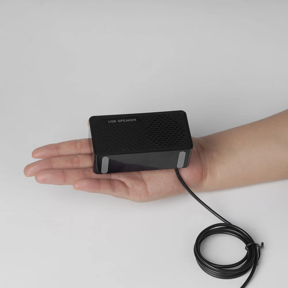 HK-5007 компьютерный динамик USB динамик Plug& Play портативный usb-динамик с двойным рогом 3 Вт Выход для USB2.0 ПК ноутбуков