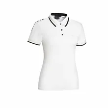 Женская спортивная футболка с коротким рукавом для гольфа, 3 цвета, одежда для гольфа, S-XXL, повседневная одежда для гольфа