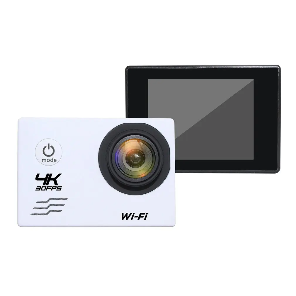 HD 4K 1080p wifi Водонепроницаемая Спортивная экшн-видео камера подходит для крепления зарядного устройства lcd Спортивная DV камера Go водонепроницаемая
