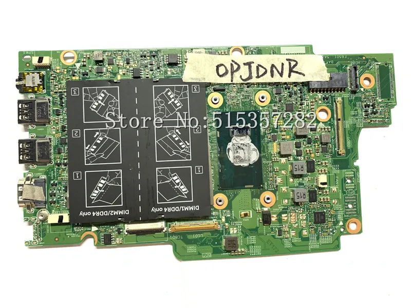 Материнская плата для ноутбука Dell Inspiron 5368 5568 I7-6500U 0PJDNR | Компьютеры и офис