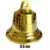 Small Copper Bells Large Gold Metal Church Bell Pendant Wind Chime for Doorbell Christmas Jingle 4 cm 5 cm 7.2 cm 9.5 cm 12 cm 10