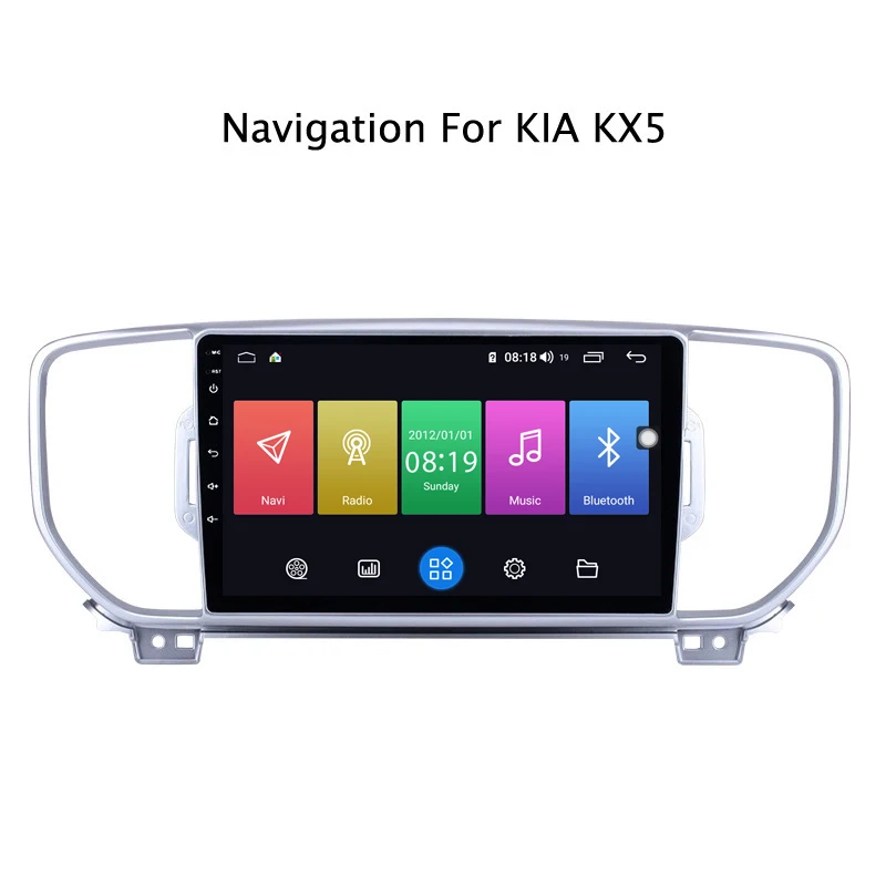 Ectwodvd 9 дюймов Andriod 8,1 автомобильный DVD gps для Kia Sportage- KX5 4G ram 64G rom CarPlay DSP 4G LTE с wifi