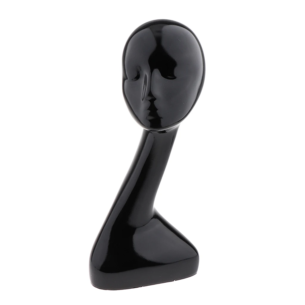 20 ABS Female Mannequin Head Model Wig Jewelry Hat Display Holder Stand Mannik Manikin Head Model Wig Stand Holder