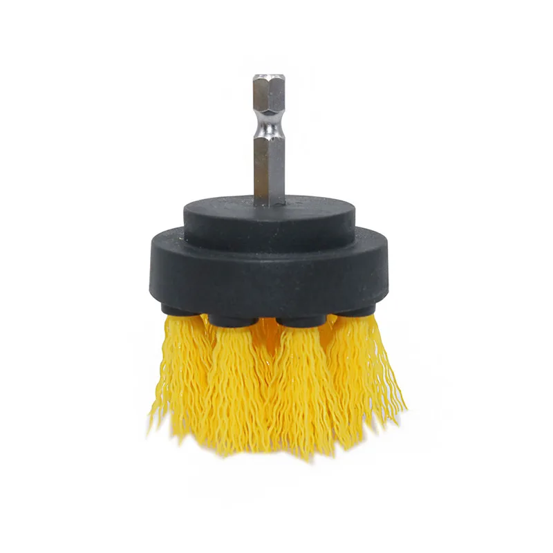 청소기 욕조 화장실 브러시 PP 강모 드릴 액세서리 청소 도구, 목욕 자동차 매트 청소 도구, 전기 드릴