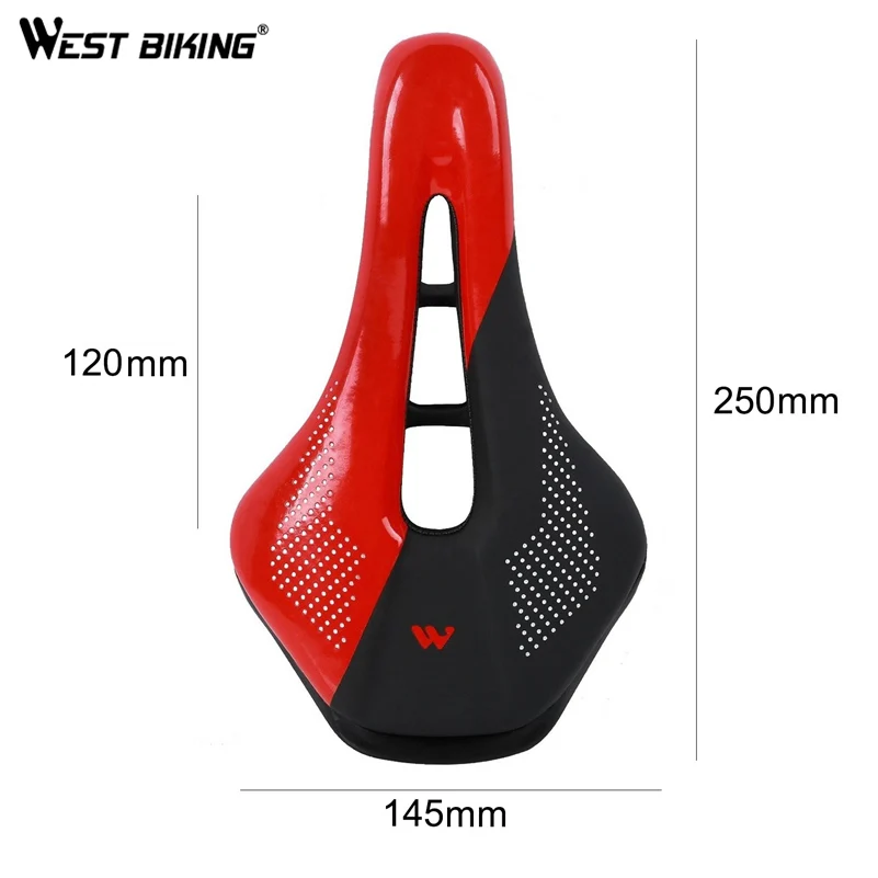 WEST BIKING велосипедное седло из искусственной кожи MTB дорожный велосипед переднее