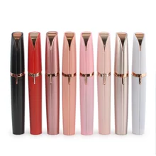 

Painless Electric Eyebrow Trimmer Eye Brow Epilator Mini Eye Brow Shaper Shaver Razor Portable Facial Hair Remover for Women