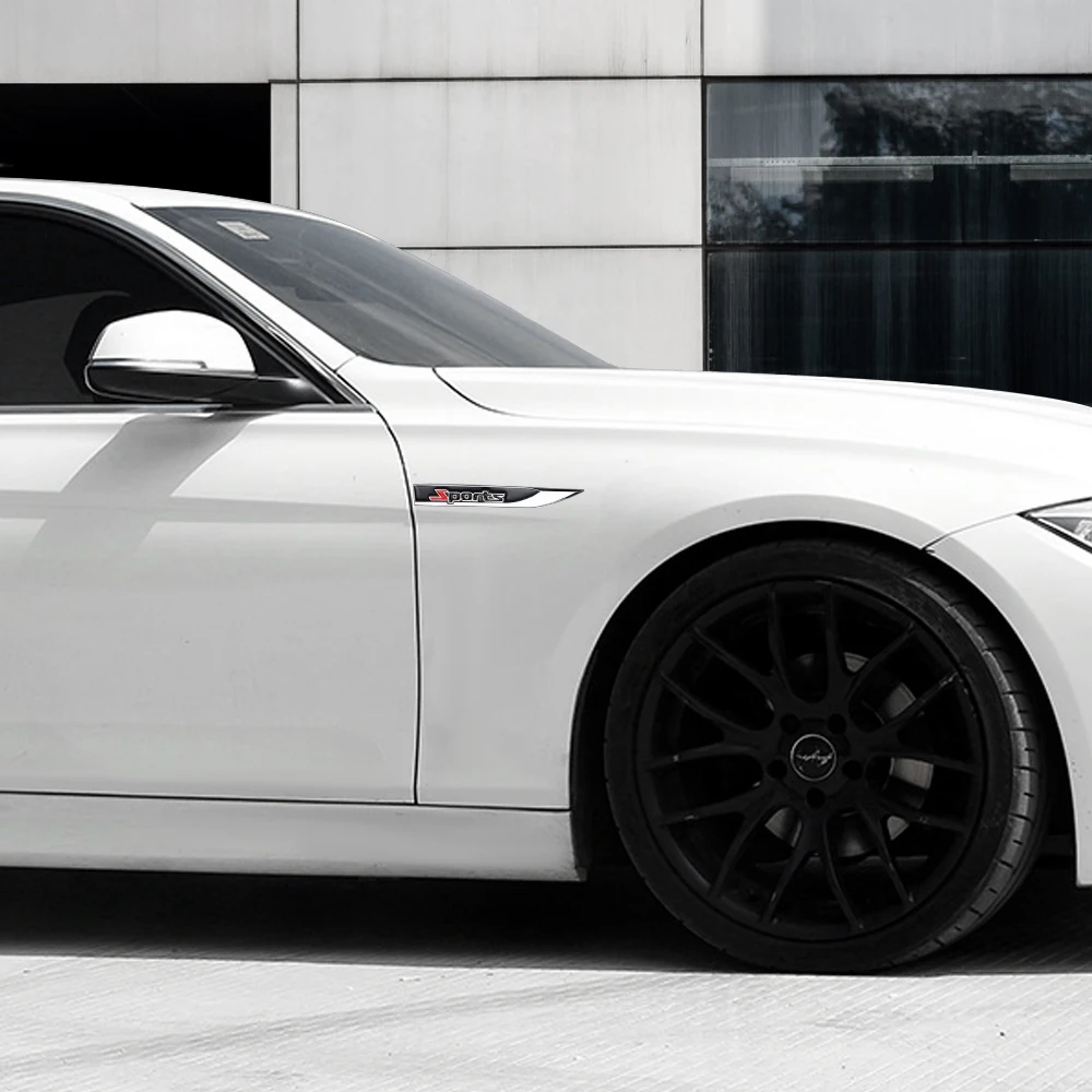 2PCS Car Fender Side Badge Decal Body Decoration Sticker For Seat FR Emblem Leon Ibiza Cupra Exeo Ateca Sportcoupe Formentor