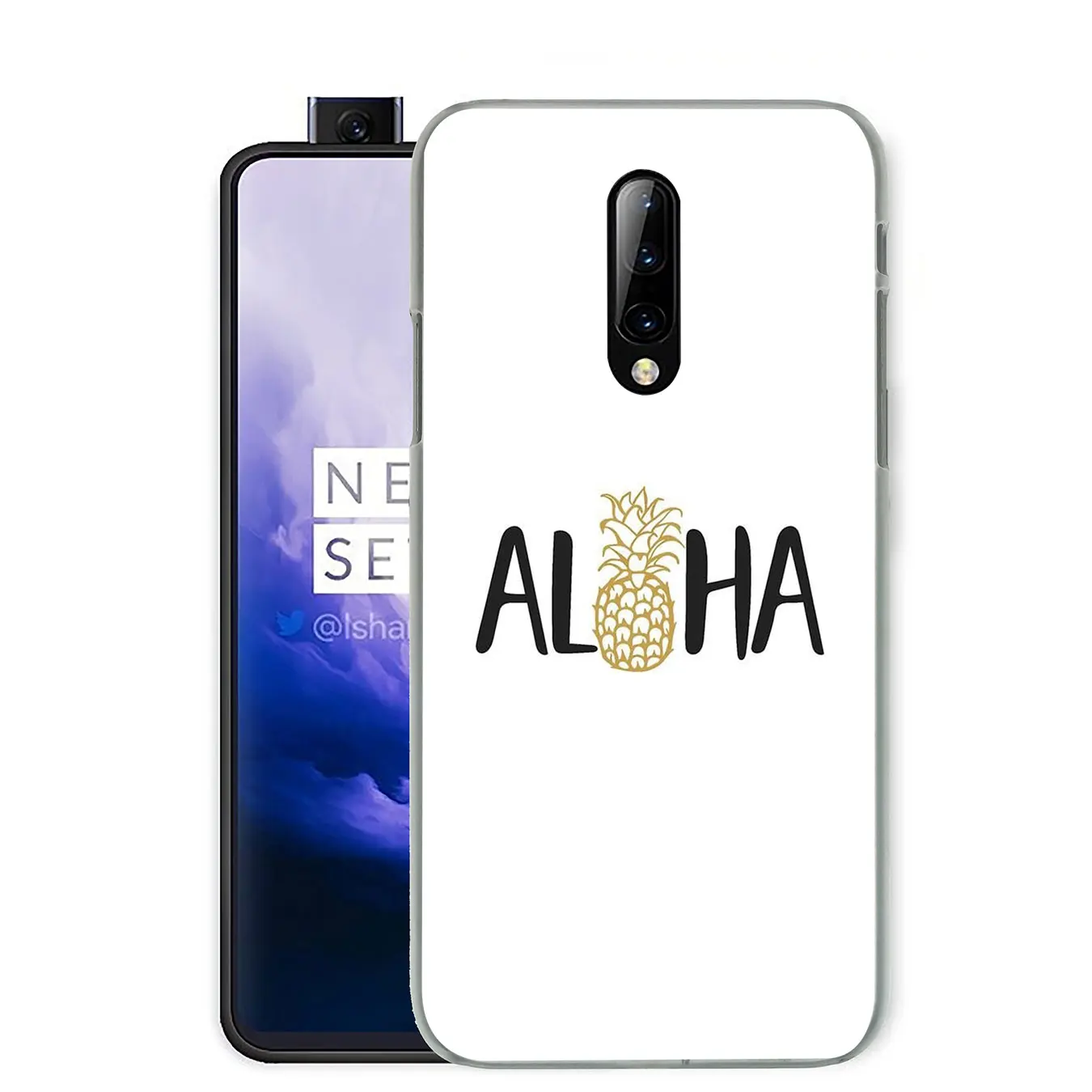 Чехол для мобильного телефона из жесткого пластика Oneplus 7T 7 Pro 6 6t 5 5T