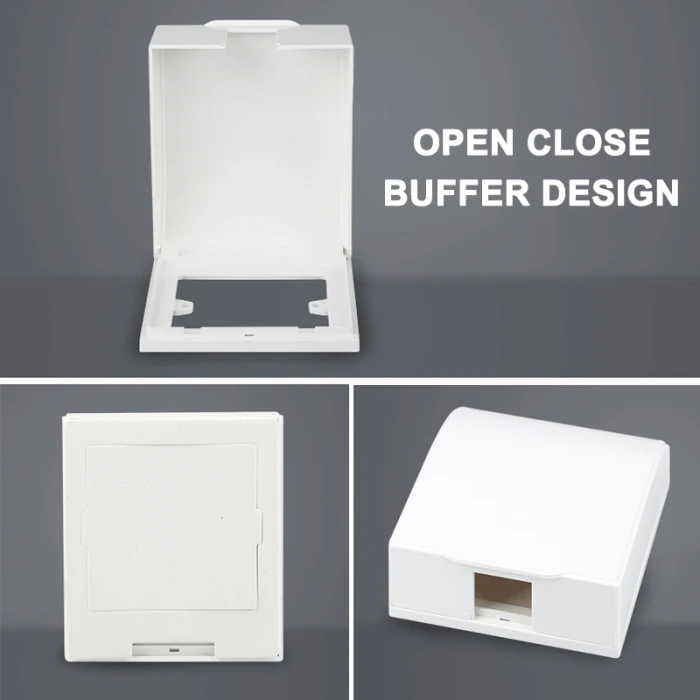 Популярный пластиковый переключатель, водонепроницаемый чехол, настенный светильник, розетка, дверной звонок, откидная крышка для дома USJ99