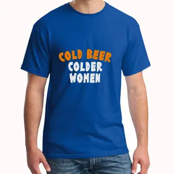 

Funny a nice icy tee for cold persons saying cold beer tshirts women s-5xl famous normal