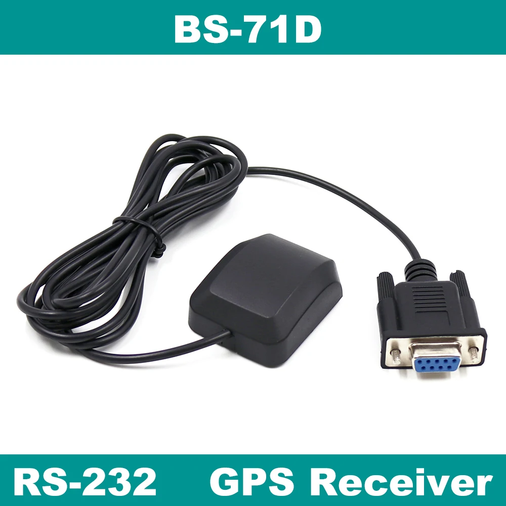 

BEITIAN,5.0V RS-232 DB9 female connector GPS receiver,9600bps,NMEA-0183 protocol,4M FLASH,BS-71D
