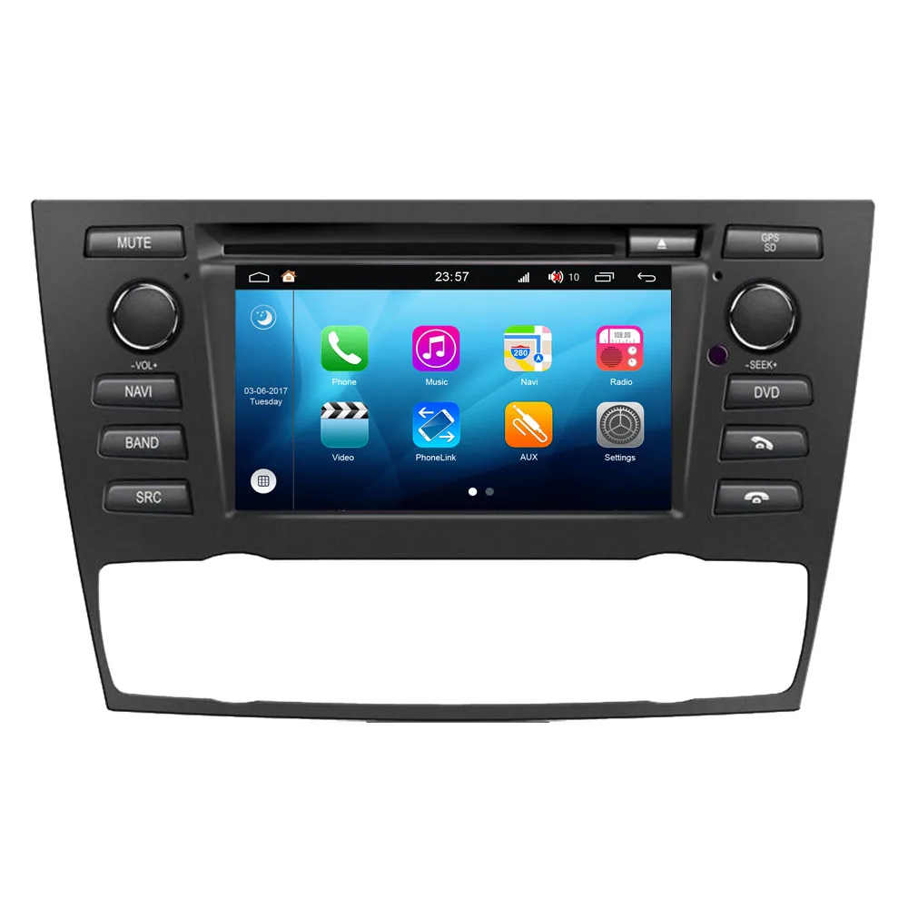 RoverOne Android 8 0 Восьмиядерный автомобильный Радио DVD GPS для BMW E90 E91 E92 E93 318i 320i 325i 320se