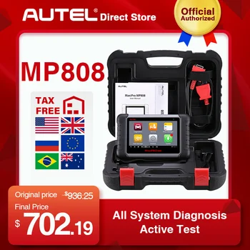 

Autel MaxiPRO MP808 OBD2 Automotive Scanner OBDII Diagnostics Tool Auto Code Reader Scan Tool Key Coding as Autel MaxiSys MS906