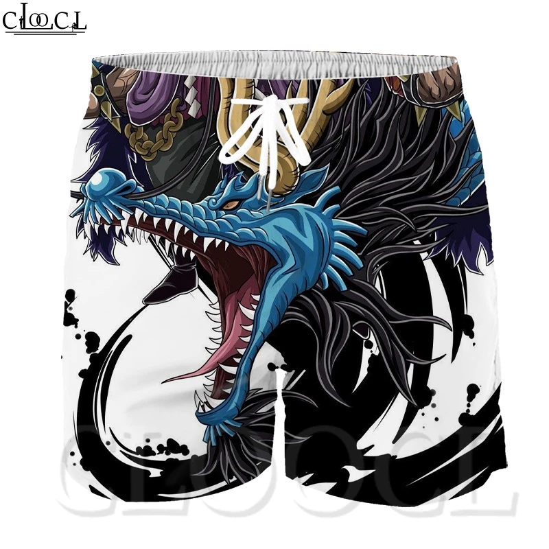 Детские шорты CLOOCL с принтом в виде обезьяны Луффи повседневные модные короткие