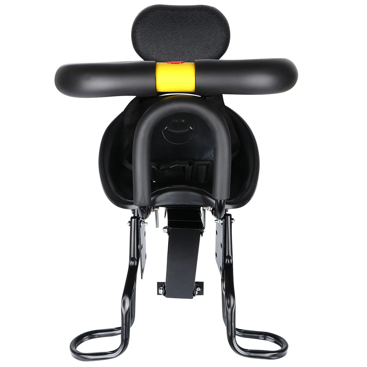 Children Bike Seat with Handle Quick Release Seat Adjustable Front