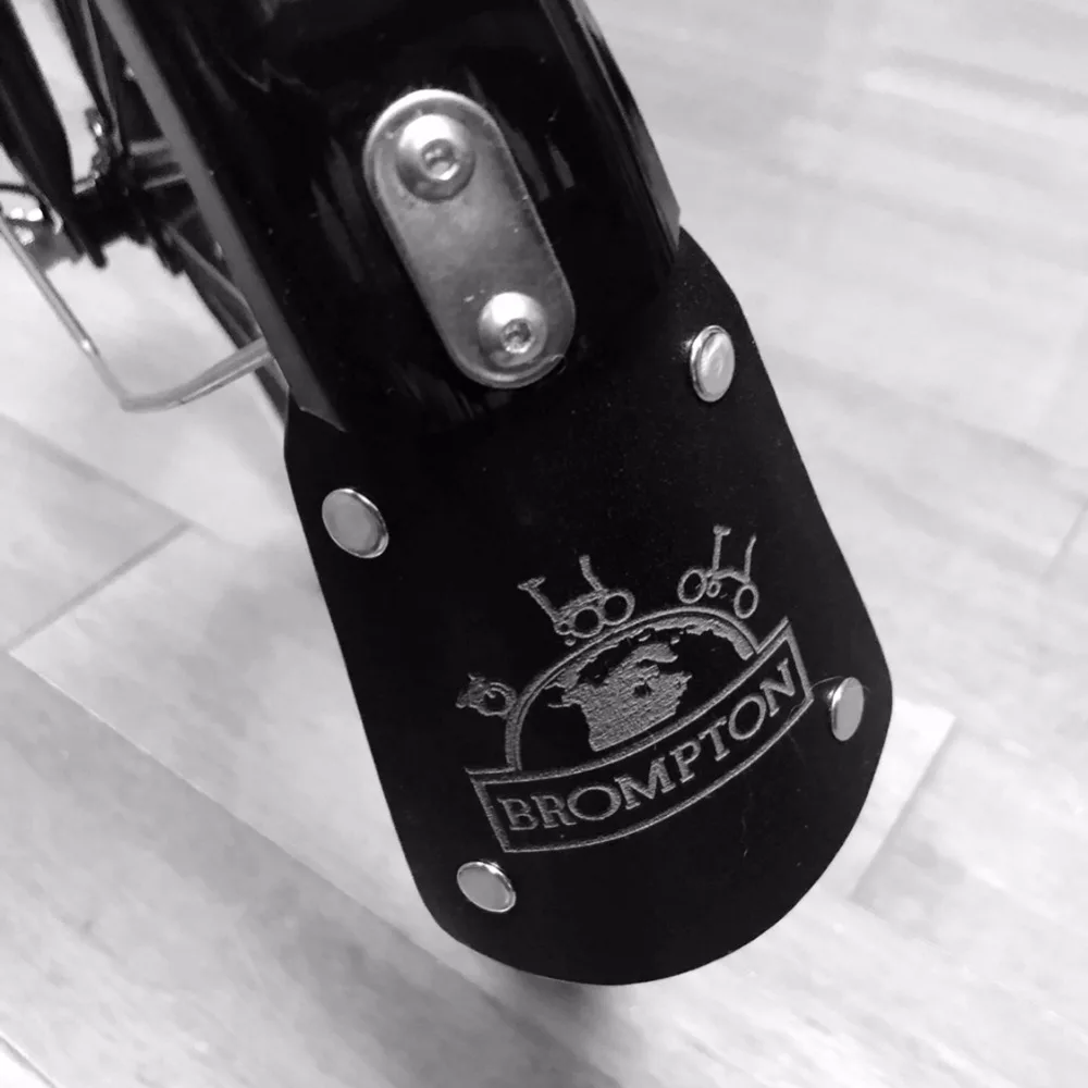 Брызговик для велосипеда TWTOPSE обновленный кожаный брызговик Brompton