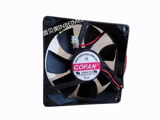 

COFAN FP820HH12B DC 12В 0.50A 80x80x20 мм 2-проводной Вентилятор охлаждения сервера