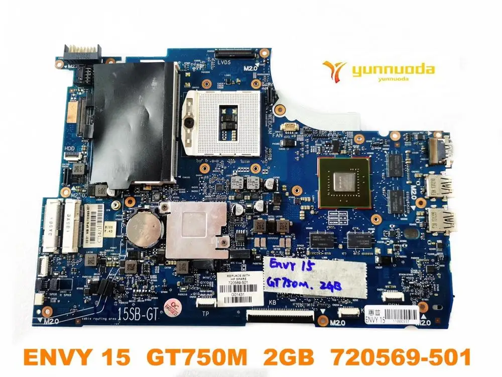 

Материнская плата HP ENVY 15 15-J, 2 Гб, 720569-501 тестирование