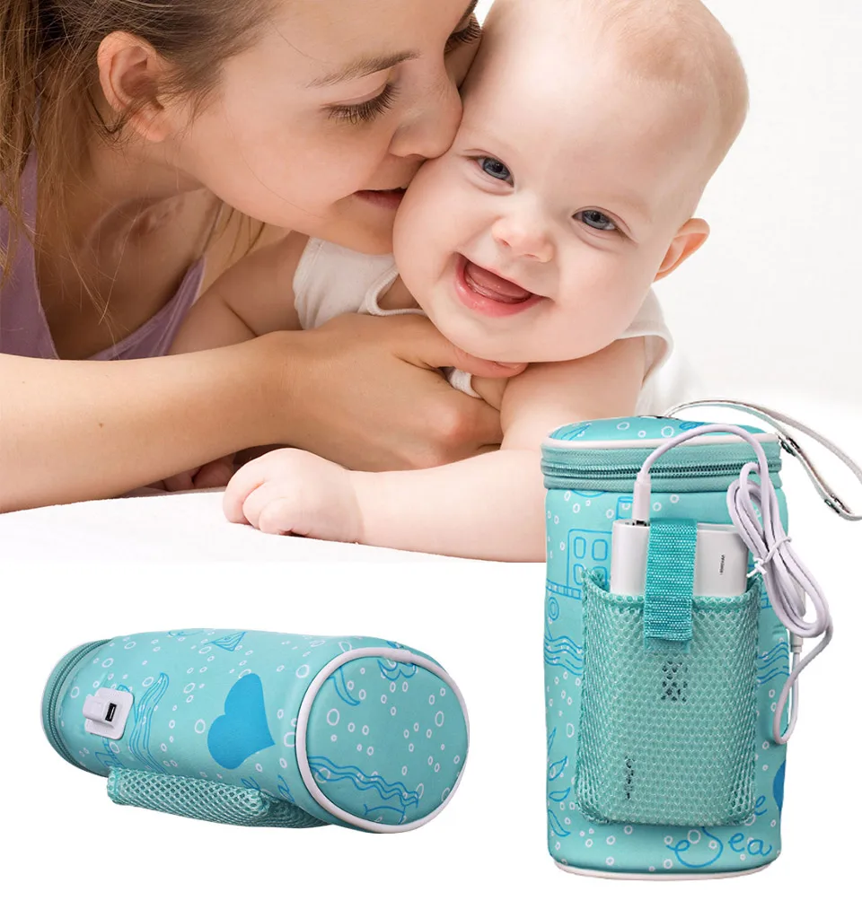 IMBABY автомобиль USB Отопление умный теплый подогреватель молока еда термобутылка контроль температуры мешок мешочек для детского питания