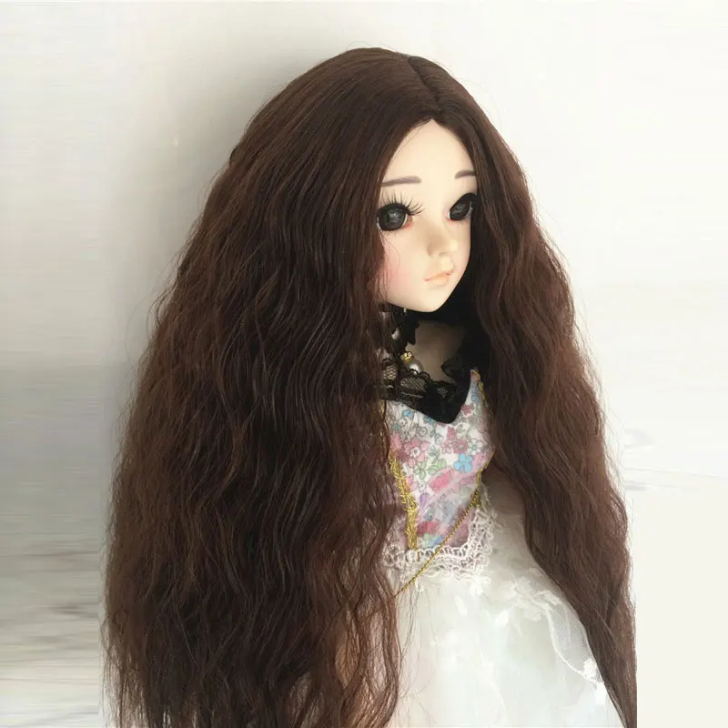 BJD sd 1/3 1/4 1/6 1/8 1/12 мужской и женский парик для кукол часть лапши в рулоне куклы