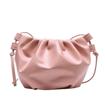 

2020 Springtime New Style Fashion All-match Cloud Bag Folded Dumpling Buns Women Shoulder Crossbody Clutch Womens Bags Handbags