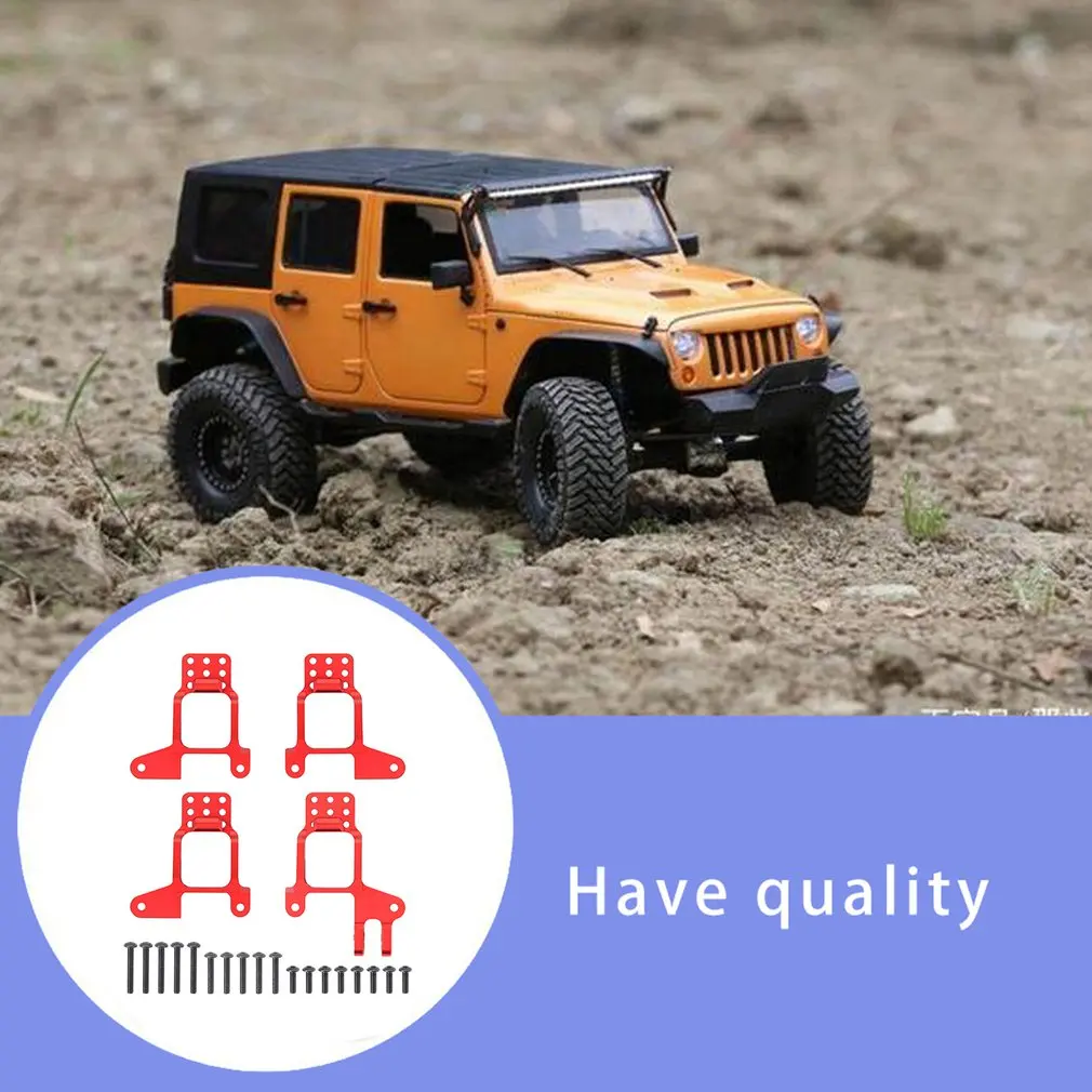 

Aluminum Front Rear Shock Tower Hoops Bracket Shock Absorbers Mount For 1/10 RC Traxxas TRX4 8216 RC Crawler Upgrade Parts