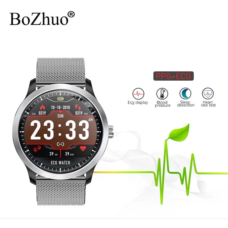 

N58 ECG Smart Watch Men Women Heart Rate Monitor Blood Pressure Wristwatch Fitness Activity Tracker Reloj Inteligente Pedometer
