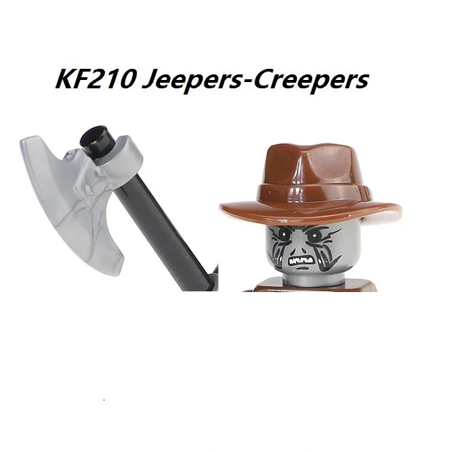 KF210 серия фильмов Jeepers Creepers 3 строительные блоки мини Экшн-Фигурки игрушки |