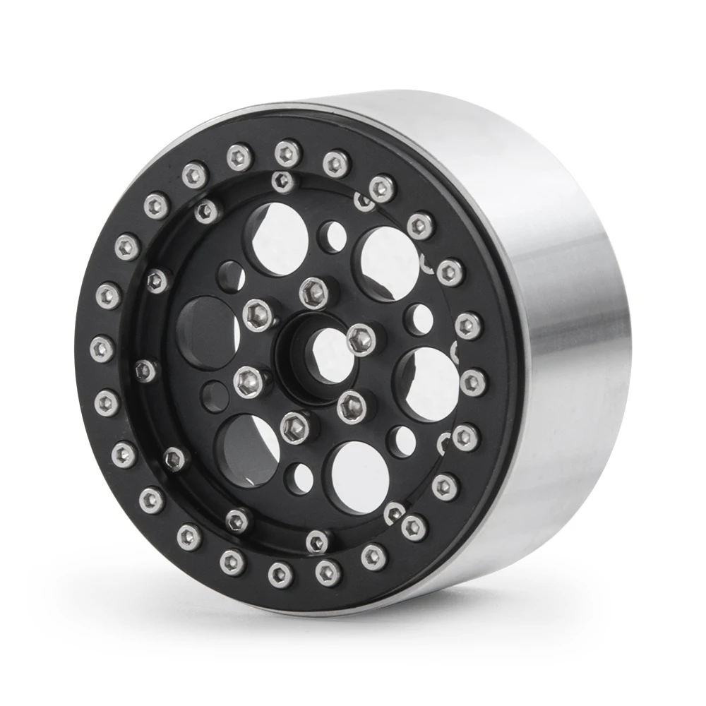AXSPEED 4 шт. 2,2 дюйма металлические обода колеса Beadlock концентраторы 35 мм ширина для TRX4 SCX10 1/10 RC Рок Гусеничный