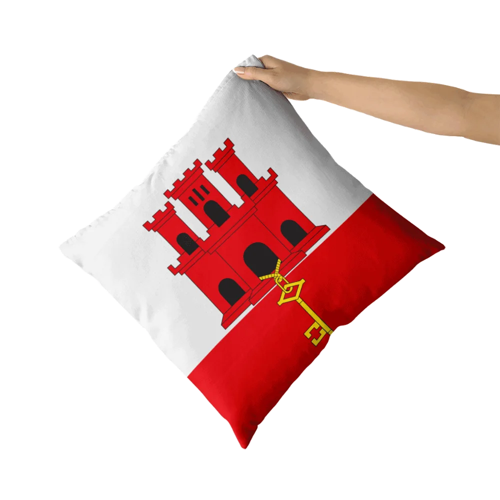 

Gibrlatar throw pillow Decorative Pillow Cushion Covers Pillowcase Cushions for Sofa for room canvas Pillowcover home decor