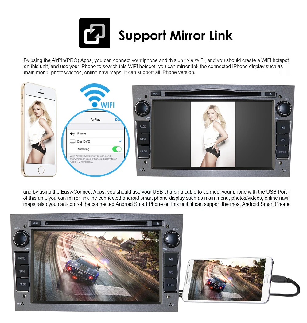 Flash Deal 7" Android 9.0 Car Radio Stereo DVD Player for Opel Astra Zafira Meriva Vectra Corsa Antara Vivaro Bluetooth GPS Navi 2GRAM  DAB 5
