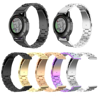 

Stainless Steel Belt Bracelet Replacement Metal Watchband Strap for Garmin Fenix5x Fenix5x Puls Fenix3 Fenix3 Hr Fenix3sapphire