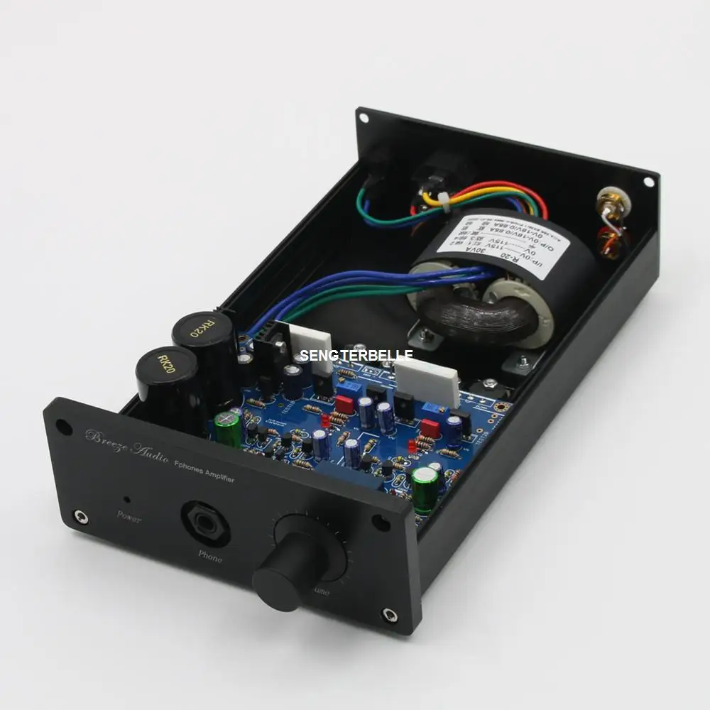 Finished FET Pure Class A Desktop Headphone Amplifier Refer HA5000 Circuit