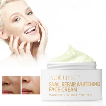 

AUQUEST 30g Snail Face Cream Whitening Moisturizing Anti Wrinkle Anti Aging Day Cream Face Nourishing Serum Face Care