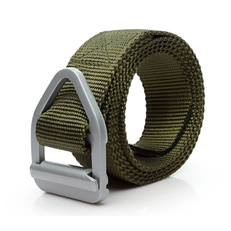 

Men Outdoor Nylon Belt Hiking Camping Safety Waist Support Hunting Sports Wearable Breathable Military Tactical Belt